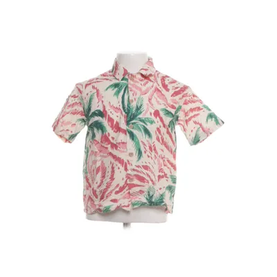 Kortärmad skjorta (Beige, Flerfärgad) från Zara