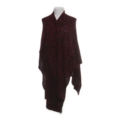Poncho (Svart, Röd) från Vero Moda Denim Akryl, Polyester
