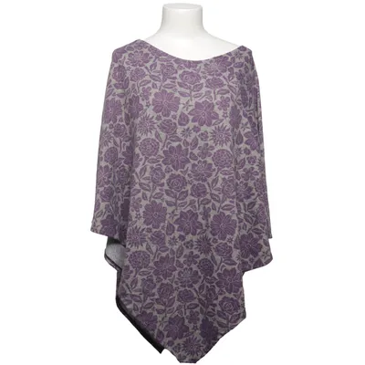 Poncho (Lila, Grau) von Hangmatta Norhult Elasthan, Polyester
