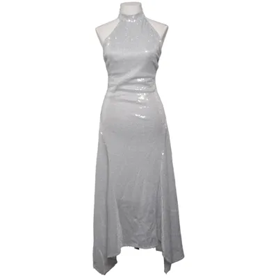 Aftonklänning (Silverfärgad) från Bershka Polyester