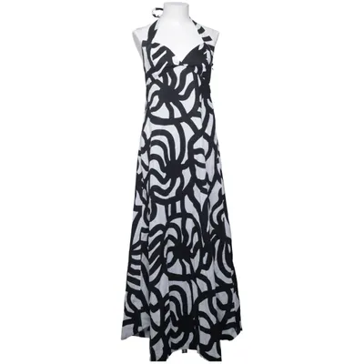 Långklänning (Svart, Vit) från Marimekko by H&M Bomull, Elastan