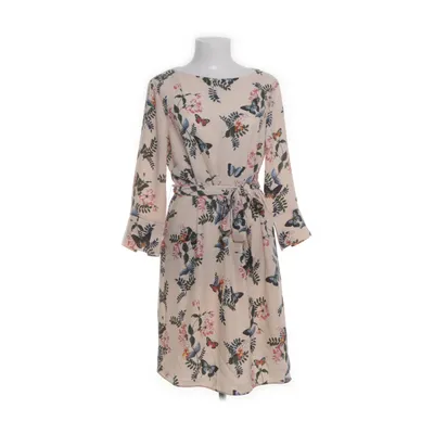 Klänning (Beige, Flerfärgad) från H&M Modern Classic Polyester