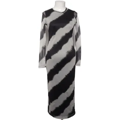 Maxi jurk (Zwart, Wit, Meerkleurig) van New Look Elastaan, Polyester