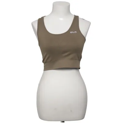 Crop top (Brown) from CLN Elastane, Polyamide