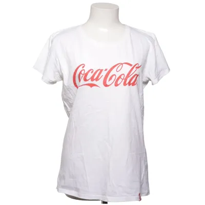 T-shirt (Vit, Röd) från Coca Cola Ekologisk bomull