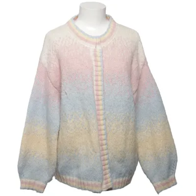 Cardigan (Blauw, Roze, Geel, Wit) van Define Acryl, Elastaan, Polyamide, Wol