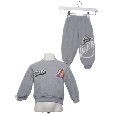 Mjukisset (Grå, Vit) från NBA Bomull, Polyester