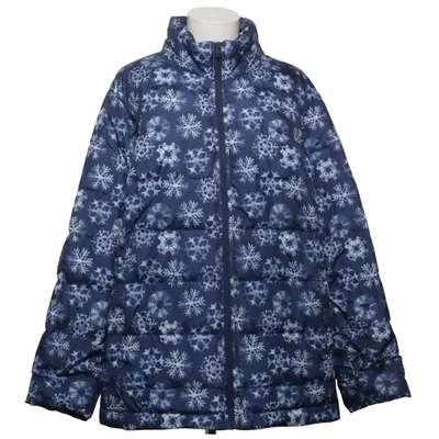 Vinterjakke (Blå, Hvid) fra Lands' End Polyester