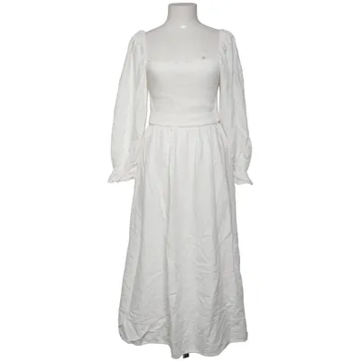 Dress (White) from New Look Tall Cotton, Linen, Viscose