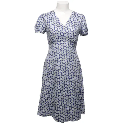 Omlottklänning (Blå, Vit, Gul) från Kate Kasin Elastan, Polyester