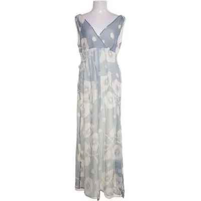 Långklänning (Vit, Blå) från Nougat London Polyester, Silke