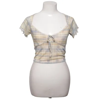Topp (Beige, Blå, Vit) från Urban Outfitters Elastan, Polyester