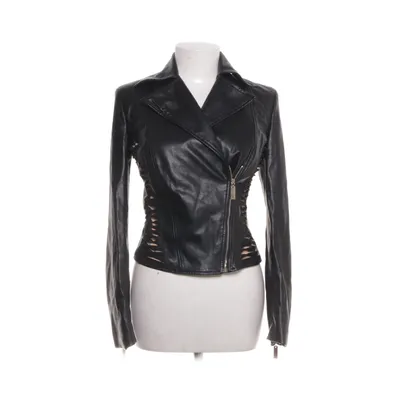Bikerjack (Zwart) van Elisabetta Franchi Polyester, Viscose