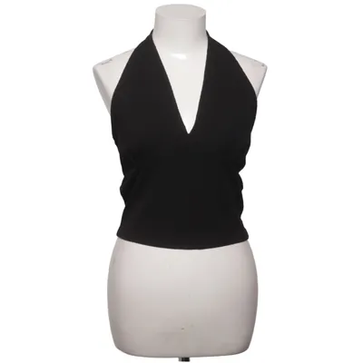 Halternecktopp (Svart) från Bubbleroom Elastan, Återvunnen polyester, Viskos