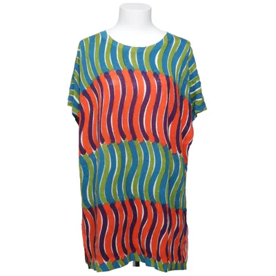 Top (Blauw, Groen, Oranje, Meerkleurig) van Marina Rinaldi Linnen