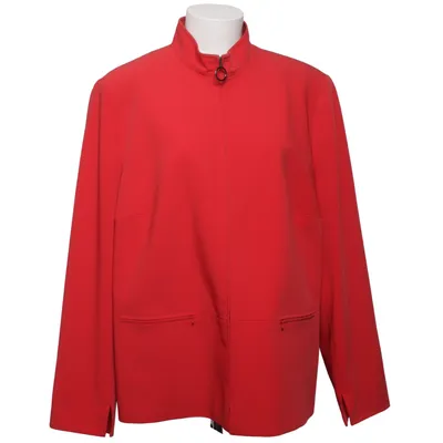 Jacket (Red) from Lucia Acetate, Polyester, Polyurethane