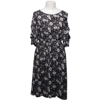 Jurk (Zwart, Wit) van Peacocks Polyester