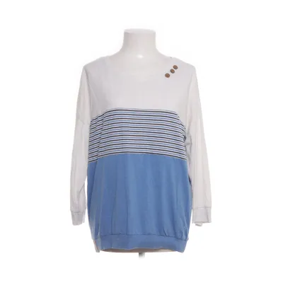 Topp (Vit, Blå) från Gan Bomull, Polyester