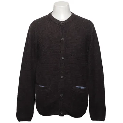 Strickjacke (Braun) von Livergy Acryl, Baumwolle, Wolle
