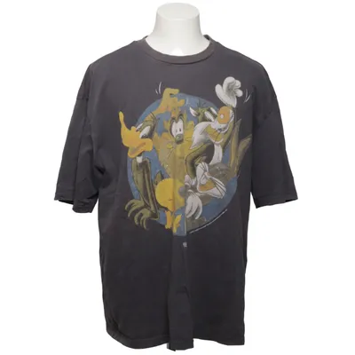 T-shirt (Grå, Flerfarvet) fra Lfdy Bomuld