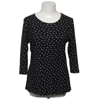 Lange mouwen shirt (Zwart, Wit) van Tippy Katoen, Polyester