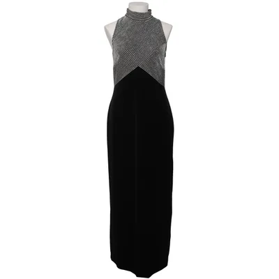 Aftenkjole (Sort, Sølv) fra Yessica Elastan, Polyester