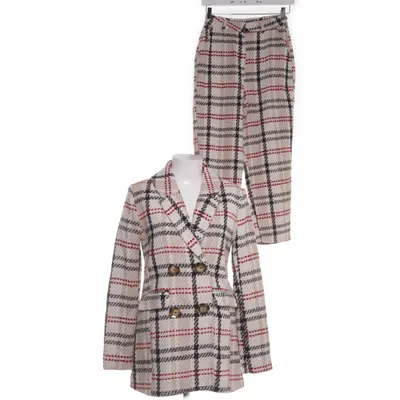 Kostym (Beige, Svart, Röd, Vit) från Fame Istanbul Polyester