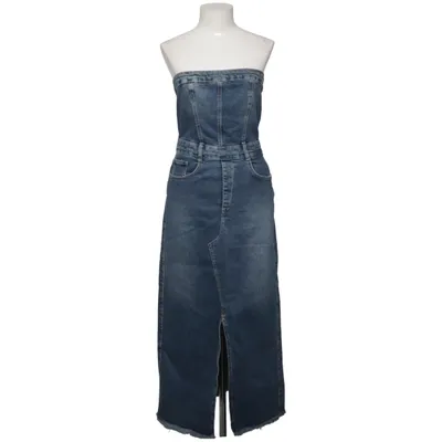 Denim jurk (Blauw) van Stradivarius Katoen, Elastaan