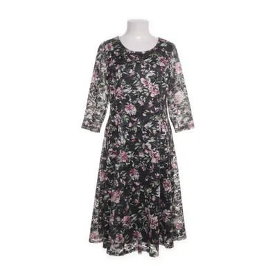 Kleid (Schwarz, Mehrfarbig) von Couture Line Elasthan, Polyester