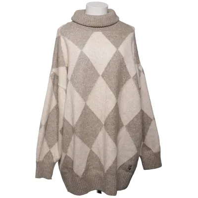 Turtleneck (Gray, Beige) from Pringle of Scotland x H&M Acrylic, Polyester, Wool