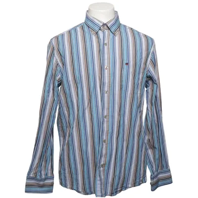 Overhemd (Blauw, Bruin, Wit) van State of Art Katoen