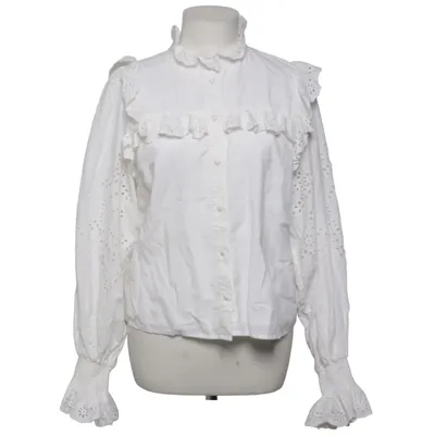 Blouse (Wit) van Notes du Nord Katoen