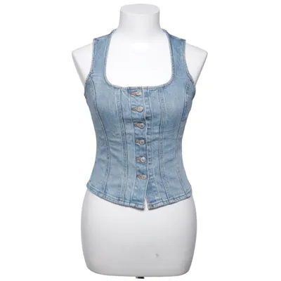 Gilet (Blauw) van Levi Strauss & Co Katoen, Elastaan