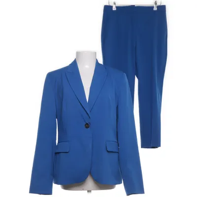 Costume (Bleu) de Zara Polyester, Viscose, Élasthane