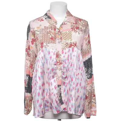 Blouse (Pink, Multicolored) from Heart Kiss Viscose