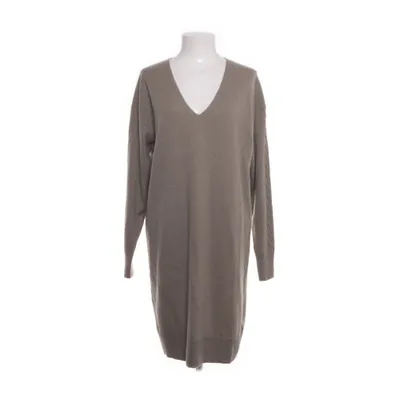 Jurk (Grijs) van Massimo Dutti Kasjmier, Wol