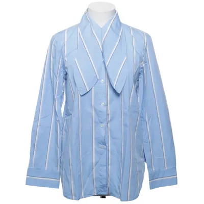 Shirt (Blauw, Wit, Grijs) van H&M Katoen