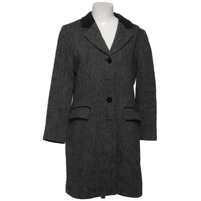 Coat (Gray) from Harris Tweed Wool