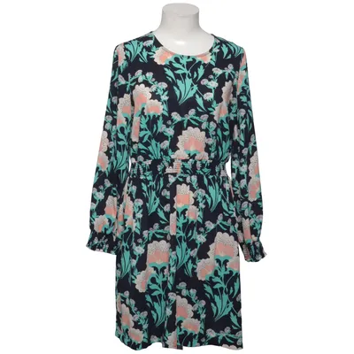 Jurk (Blauw, Meerkleurig) van Second Script Polyester