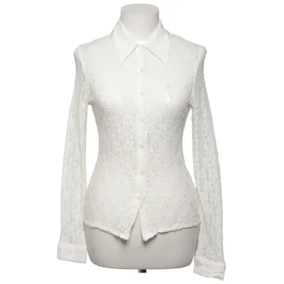Blouse (White) from Woman Collection H&M Polyamide