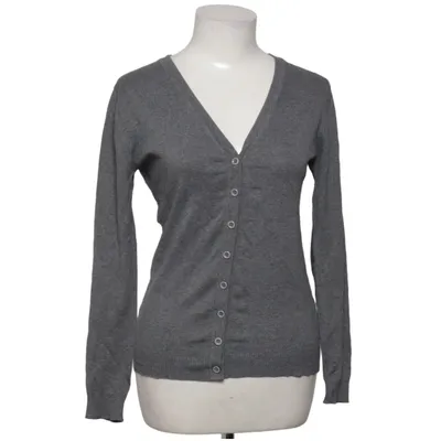 Cardigan (Gray) from Basic U Cotton, Elastane, Polyamide