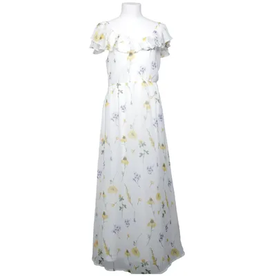 Maxi jurk (Wit, Geel, Blauw) van Vero Moda Polyester