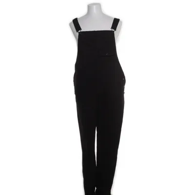 Dungarees (Black) from ASOS Design Elastane, Cotton