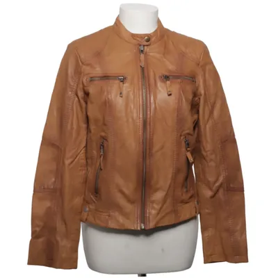 Läderjacka (Melody) från Saki Collection Skinn, Polyester