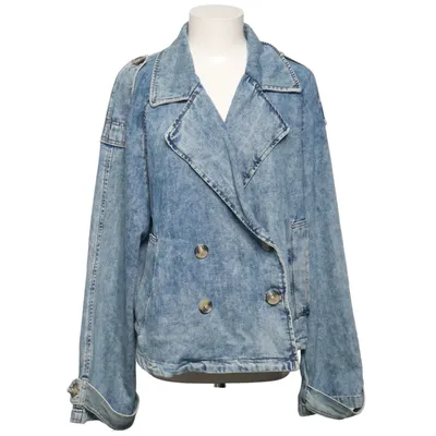 Denim jacket (Blue) from Divided by H&M Cotton, Polyester