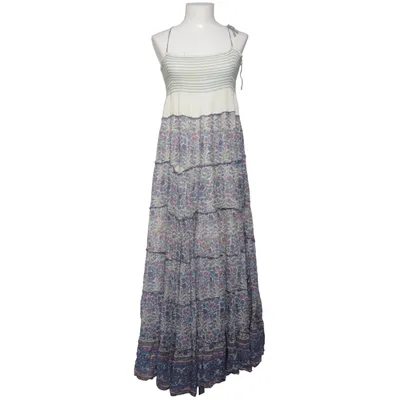 Maxi jurk (Blauw, Wit, Lila, Goud) van Qed London Katoen