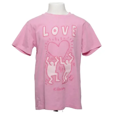 T-shirt (Rose) de Keith Haring Coton, Polyester