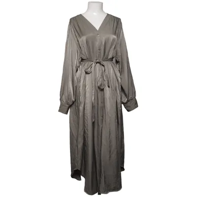 Långklänning (Grå) från XLNT by KappAhl Polyester, Viskos