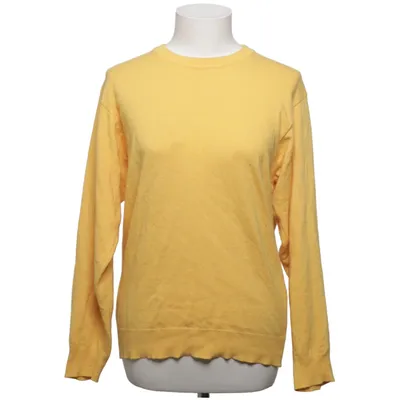 Strickpullover (Gelb) von Cashmere e Seta Angora, Kaschmir, Polyamid, Seide, Viskose, Wolle