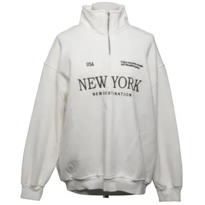 Sweatshirt (Wit) van Ambar Katoen, Polyester